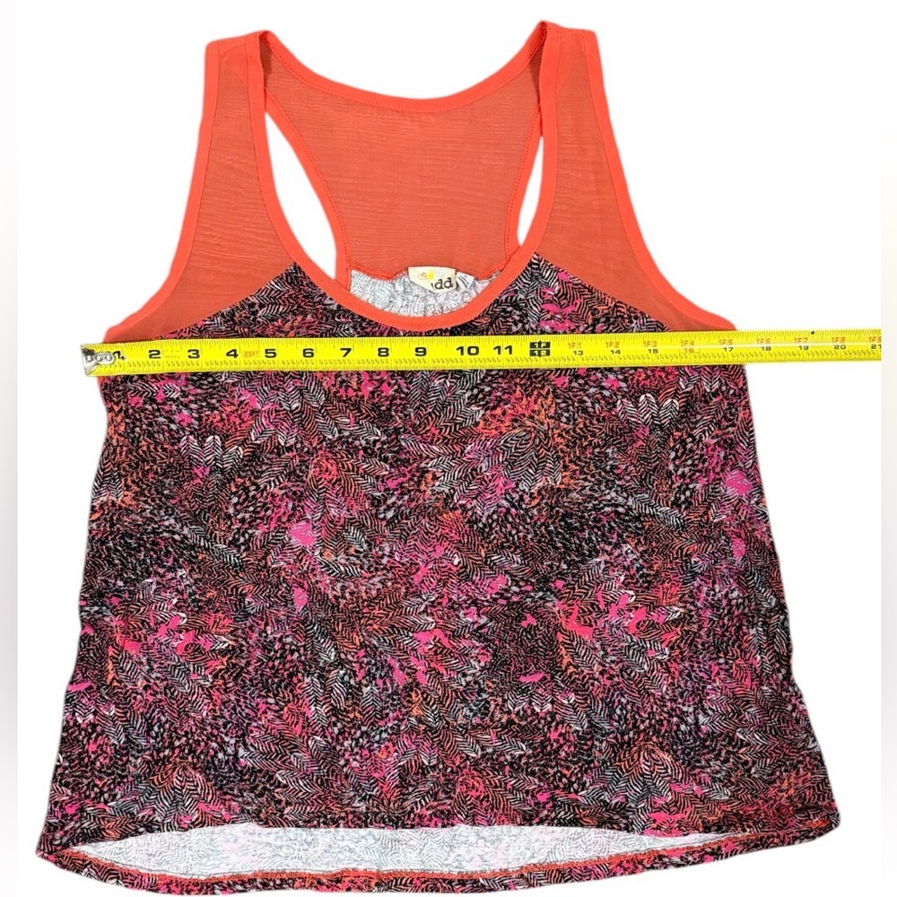 Multicolored Mudd Tank Top with Racerback - Picture 6 of 7